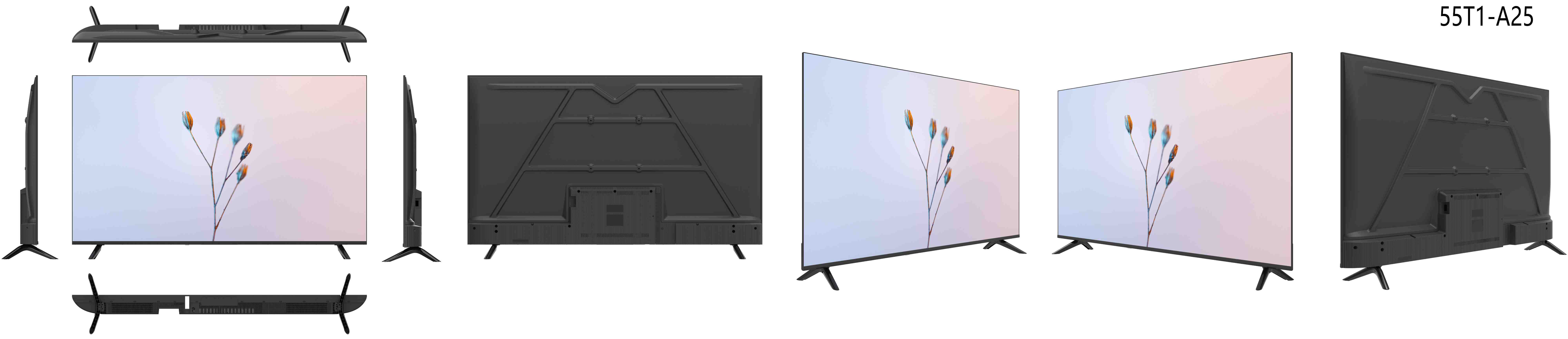 55T1-A25 Minimalist Smart TV