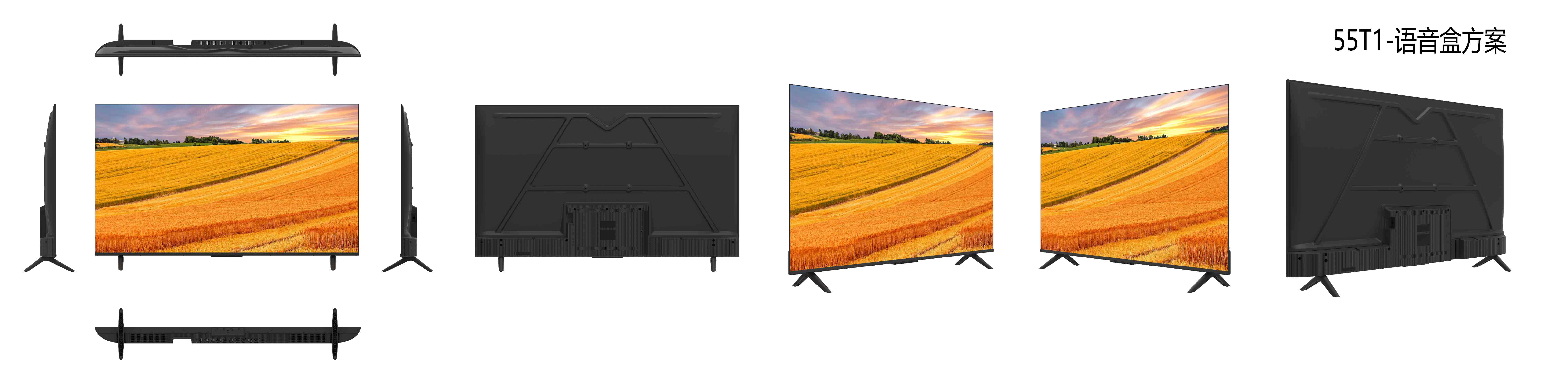 55T1-B10 Voice Control Smart TV